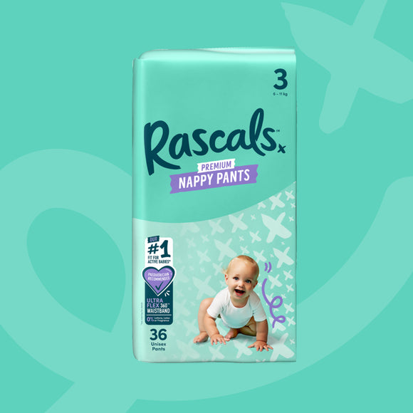 RASCALS өмсдөг №3 /6-11кг, 36ш/