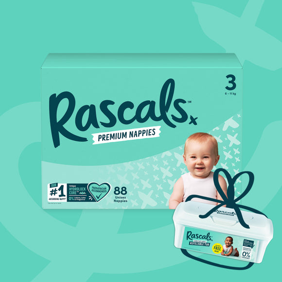 RASCALS хүүхдийн живх №3 /6-10кг, 88ш/ + БЭЛЭГ