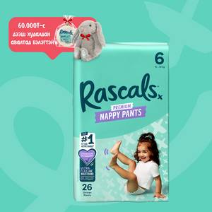 Rascals өмсдөг дунд №6 /16-20kg, 26ш/